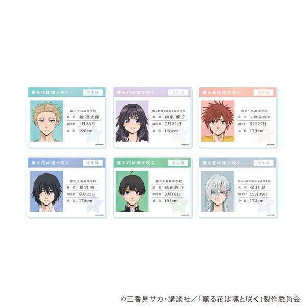 アクリルカード「TVアニメ『薫る花は凛と咲く』」01 6個入りBOX[A3]