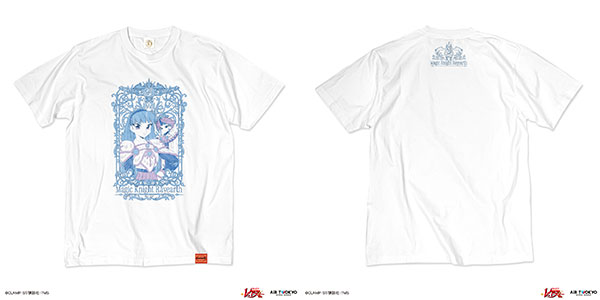 TVアニメ『魔法騎士レイアース』第2弾 デコラティブTシャツ 2(龍咲海＆クレフ) ホワイト L[AIR TWOKYO]《発売済・在庫品》