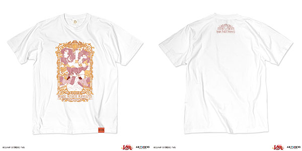 TVアニメ『魔法騎士レイアース』第2弾 デコラティブTシャツ 4(アスカ＆タータ＆タトラ) ホワイト L[AIR TWOKYO]《発売済・在庫品》