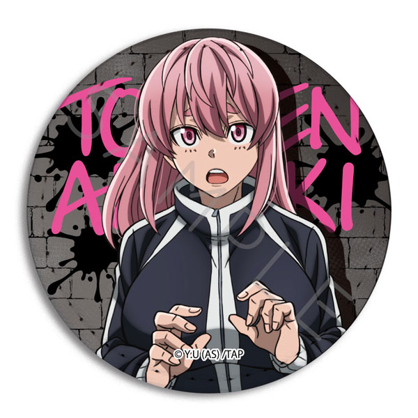 TVアニメ「桃源暗鬼」第1弾 レザーバッジ(丸形) YD (屏風ヶ浦帆