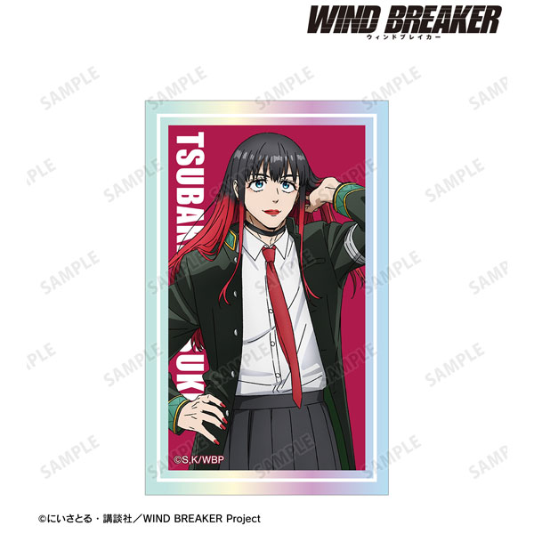 TVアニメ『WIND BREAKER』 椿野佑 オーロラカードステッカー[アルマビアンカ]
