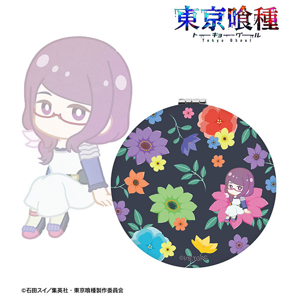 TVアニメ『東京喰種トーキョーグール』 神代利世 Botania 丸型折りたたみミラー[アルマビアンカ]《在庫切れ》