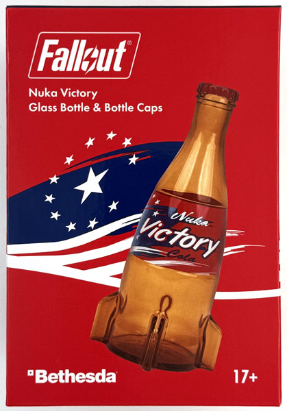 【中古】(本体A-/箱B)Fallout ヌカ・コーラ・ヴィクトリー ガラスボトル＆キャップ[ベセスダ・ソフトワークス]《発売済・在庫品》