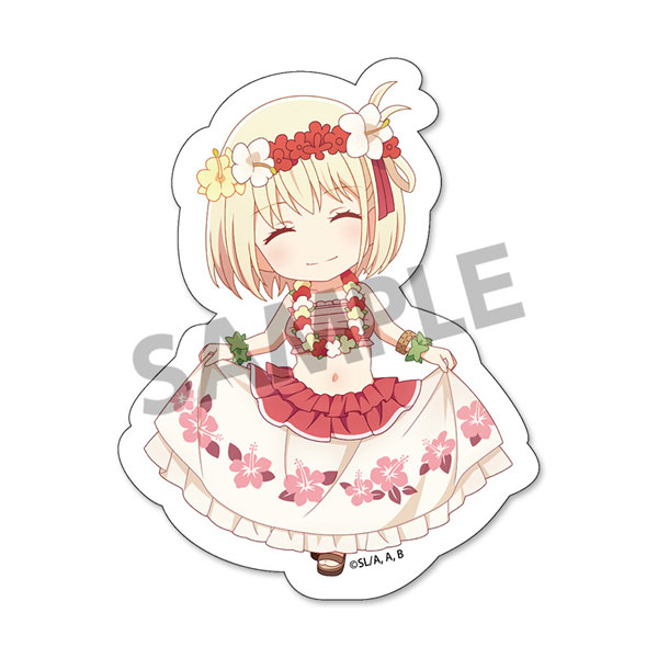 ぴくりる！ リコリス・リコイル ダイカットステッカー vol.1 錦木千束 ハワイ ver.[ホビーストック]《発売済・在庫品》