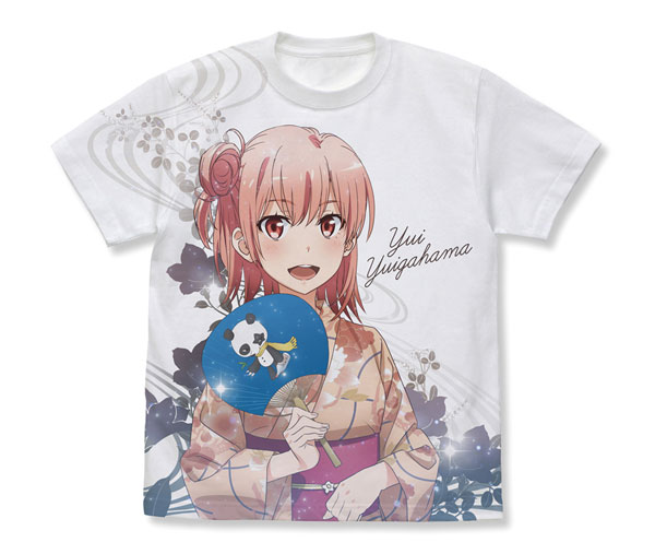 やはり俺の青春ラブコメはまちがっている。完 由比ヶ浜結衣 フルグラフィックTシャツ/WHITE-XL[コスパ]《１０月予約》