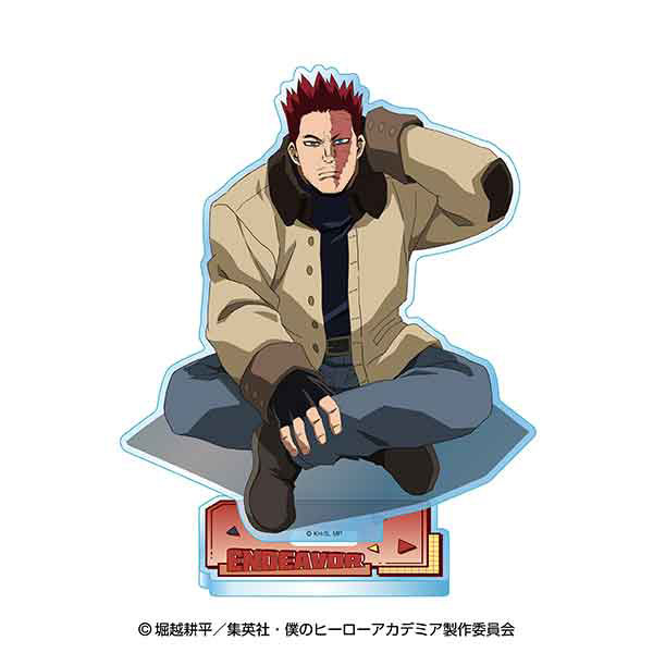 エンデヴァー　轟炎司　スタンド　aniart　僕のヒーローアカデミア　ヒロアカ ヒロアカ 僕のヒーローアカデミア エンデヴァー 轟炎司 アクリル