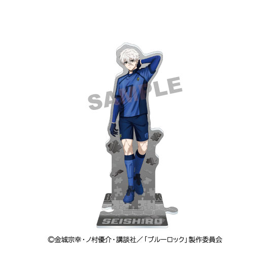 ブルーロック FC東京 アクリルスタンド 3体セット (潔、凪、蜂楽)、シール他 TVアニメ「ブルーロック」 アクリルスタンド ver. VS U-20 JAPAN