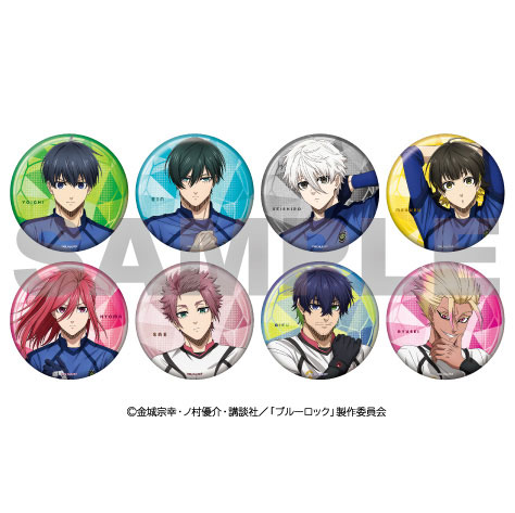 ブルーロックVS.U-20 JAPAN 缶バッジ 糸師凛 40個 TVアニメ「ブルーロック」 ラメキラカンバッジコレクション ver