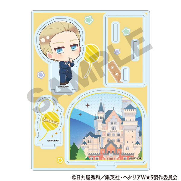 ヘタリア World★Stars ジオラマアクリルスタンド ドイツ ちまにわ[クラックス]