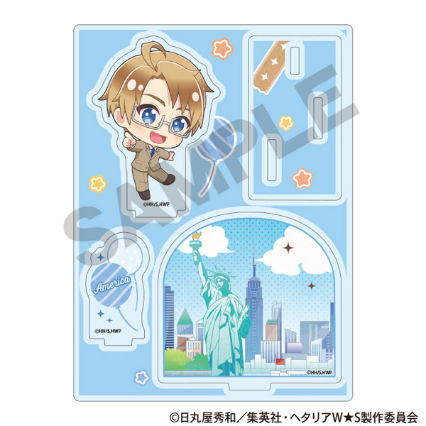 ヘタリア World★Stars ジオラマアクリルスタンド アメリカ ちまにわ[クラックス]