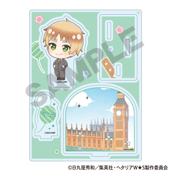 ヘタリア World★Stars ジオラマアクリルスタンド イギリス ちまにわ[クラックス]