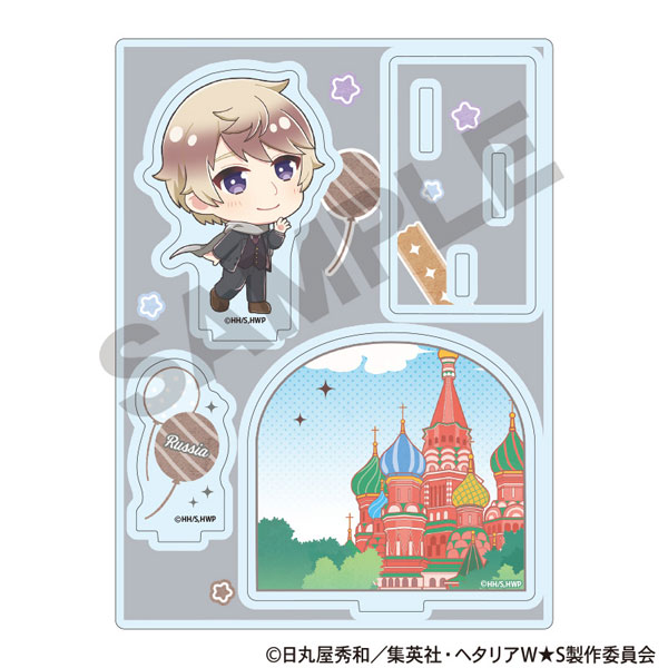 ヘタリア World★Stars ジオラマアクリルスタンド ロシア ちまにわ[クラックス]