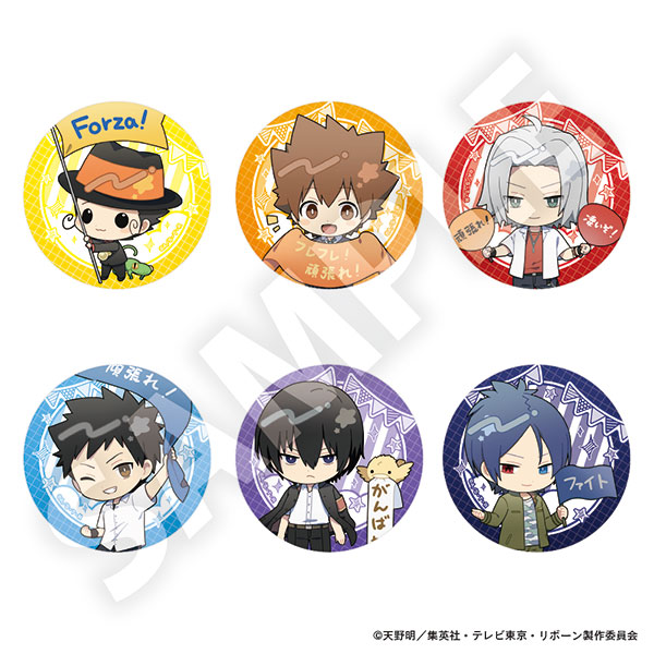 家庭教師ヒットマンREBORN！ フレフレンズ缶バッジ Vol.1 6個入りBOX