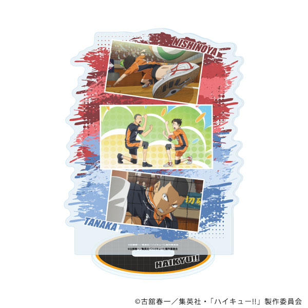 3枚　アクションポイント　(HIQ-1-AP03)西谷 夕・田中 龍之介 西谷夕 田中龍之介 ap アクションポイント ハイキュー hiq-1