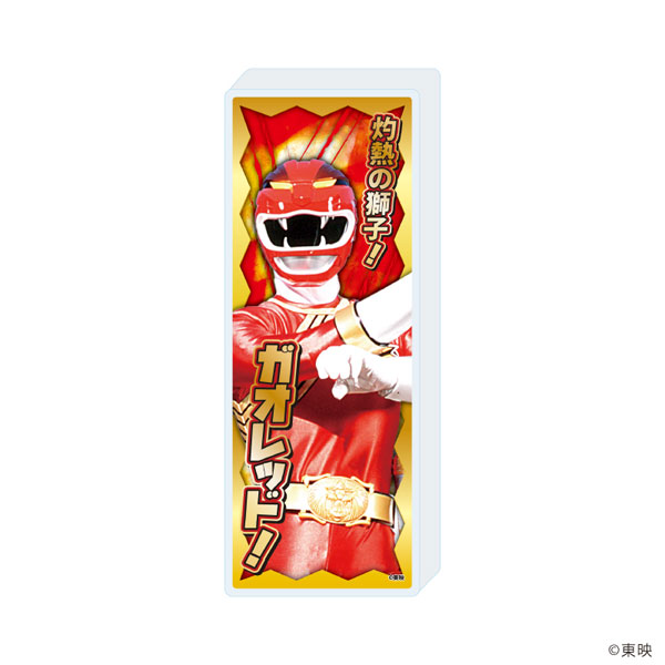 ミニアクリルブロック「百獣戦隊ガオレンジャー」01/ガオレッド(公式