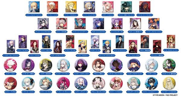 あれこれぷちCANバッジ Fate/Grand Order 48個入りBOX[バンダイ]《在庫