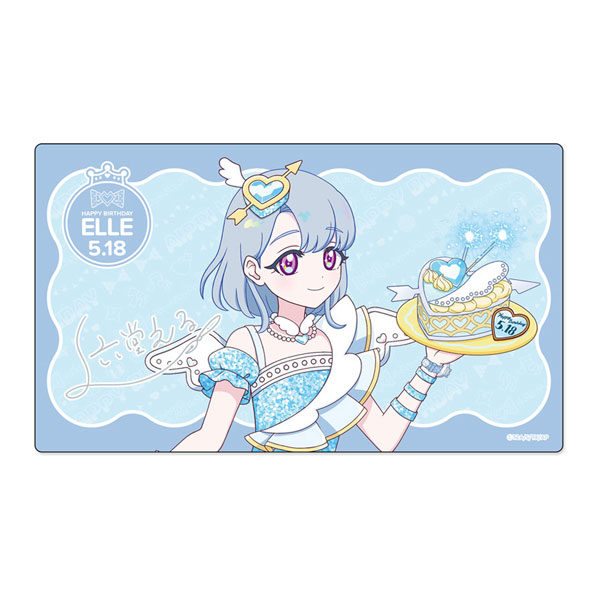 ひみつのアイプリ ハピプリバースデー202505 ラバーマット える