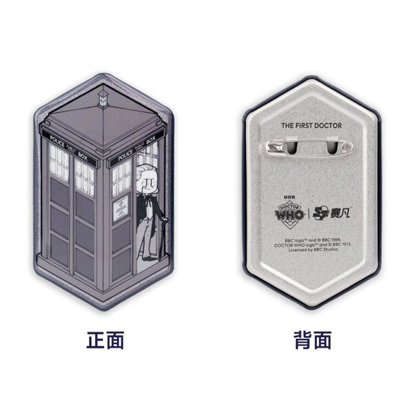 ドクター・フー 1代目ドクターシリーズ 缶バッジ[SCIFI Fanspace