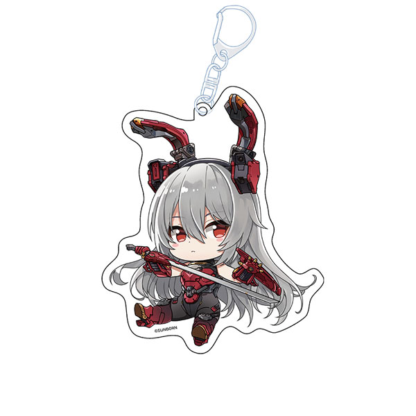 ドールズフロントライン2：エクシリウム ぺたん娘アクリルキーホルダー キャロリック[ペンギンパレード]《０９月予約》