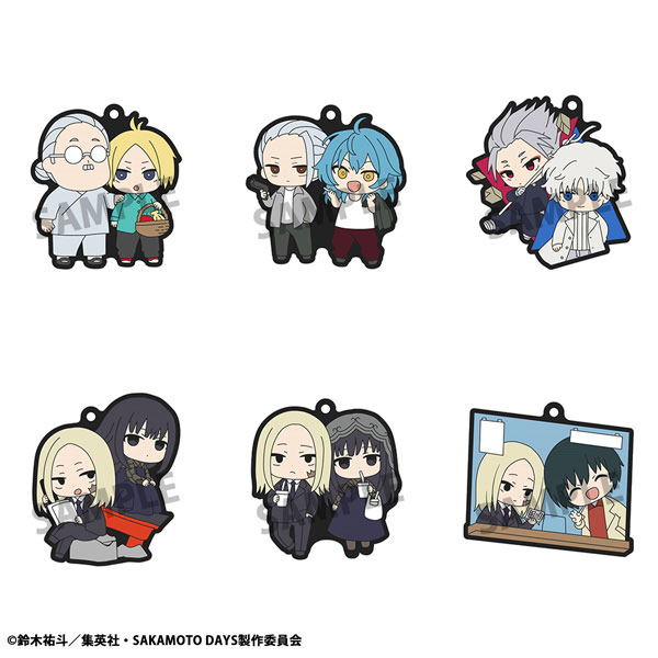 ラバーマスコット バディコレ SAKAMOTO DAYS Vol.2 6個入りBOX[メガハウス]《０１月予約》