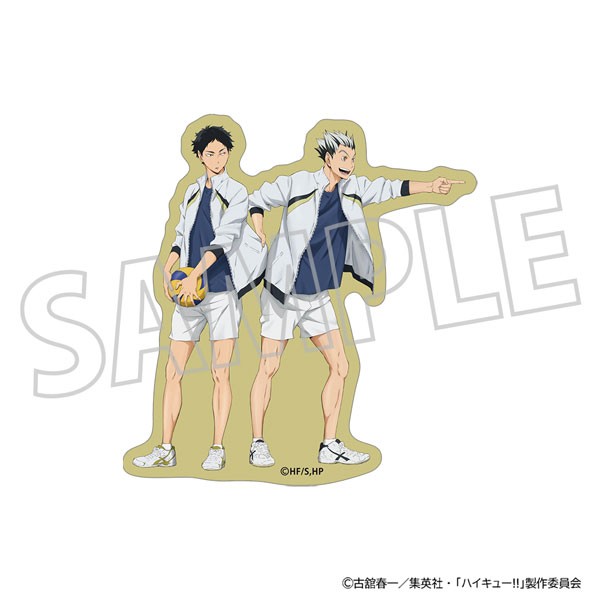 ハイキュー！！ ダイカットステッカー 木兎・赤葦[ムービック]《発売済・在庫品》
