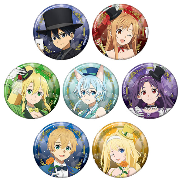 ソードアート・オンライン キャラバッジコレクション ～MAGIC SHOWTIME