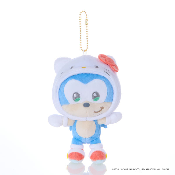 SONIC＆FRIENDS Sanrio characters マスコット ソニック×ハローキティ[セガ フェイブ]《発売済・在庫品》