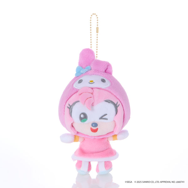 SONIC＆FRIENDS Sanrio characters マスコット エミー×マイメロディ[セガ フェイブ]《発売済・在庫品》