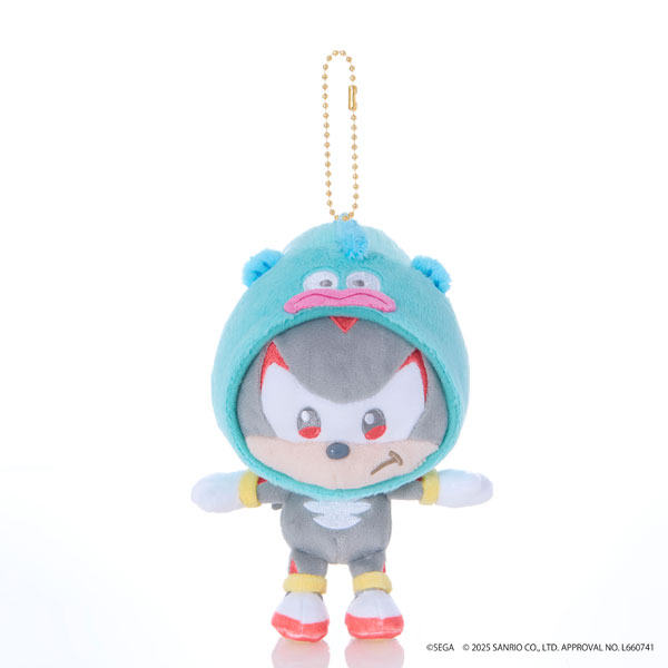 SONIC＆FRIENDS Sanrio characters マスコット シャドウ×ハンギョドン[セガ フェイブ]《発売済・在庫品》