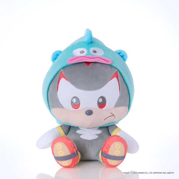 SONIC＆FRIENDS Sanrio characters ぬいぐるみM シャドウ×ハンギョドン[セガ フェイブ]《発売済・在庫品》