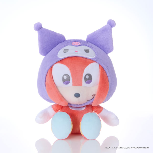 SONIC＆FRIENDS Sanrio characters ぬいぐるみM ナックルズ×クロミ[セガ フェイブ]《発売済・在庫品》