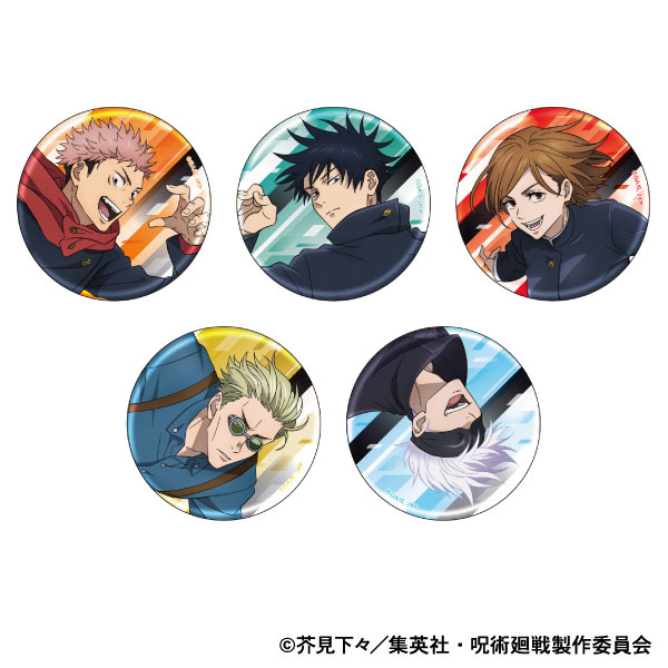 呪術廻戦 第2期 オーロラキャラバッジコレクション パルクール 5個入りBOX[ムービック]《１０月予約》