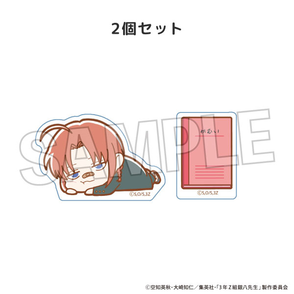 銀魂 Sanriocharacters トレーディン グ積み積みブロックセット 3年Z組銀八先生 ぐーたら積み積みブロック ミニ 神威[PROOF