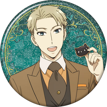 スパイファミリー ロイド ホログラム缶バッジ SPY×FAMILY ホログラム缶バッジ デザイン01(ロイド・フォー