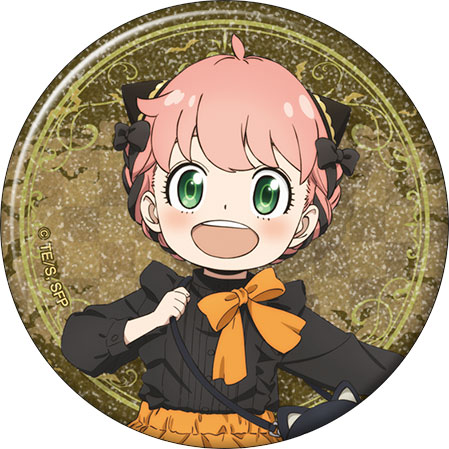 SPY×FAMILY グリッター缶バッジ アーニャ・フォージャー[ムービック