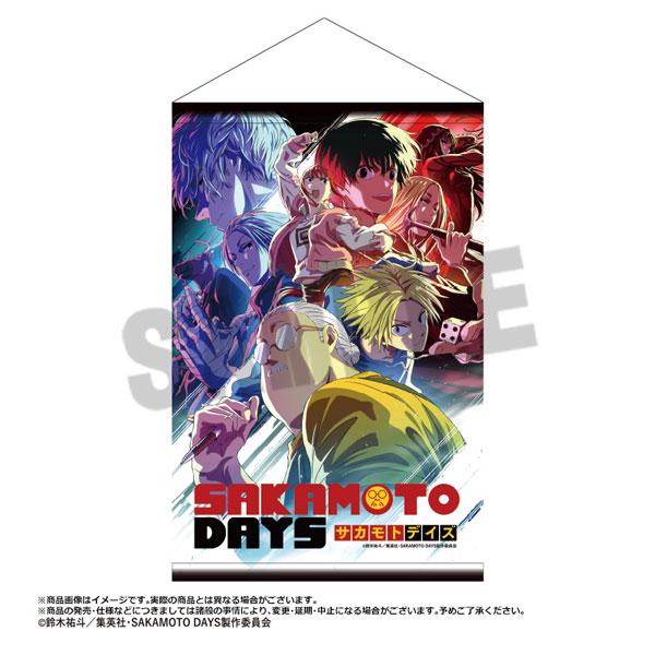 TVアニメ『SAKAMOTO DAYS』 WスエードB2タペストリー | j-hobby