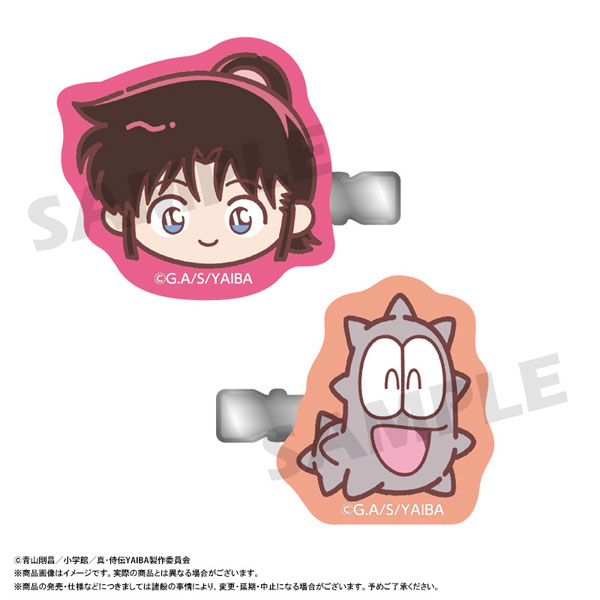 TVアニメ『真・侍伝YAIBA』 ゆるころフェイス ヘアクリップセット B 峰