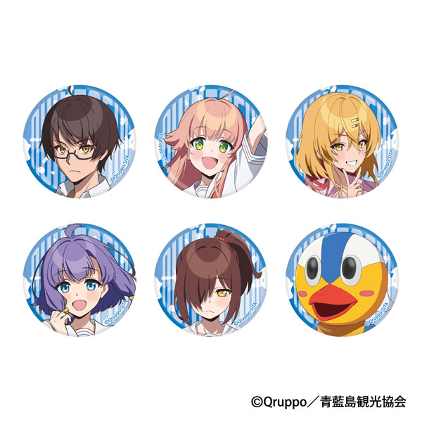 ぬきたし THE ANIMATION キャラバッジコレクション 6個入りBOX[ムービック]