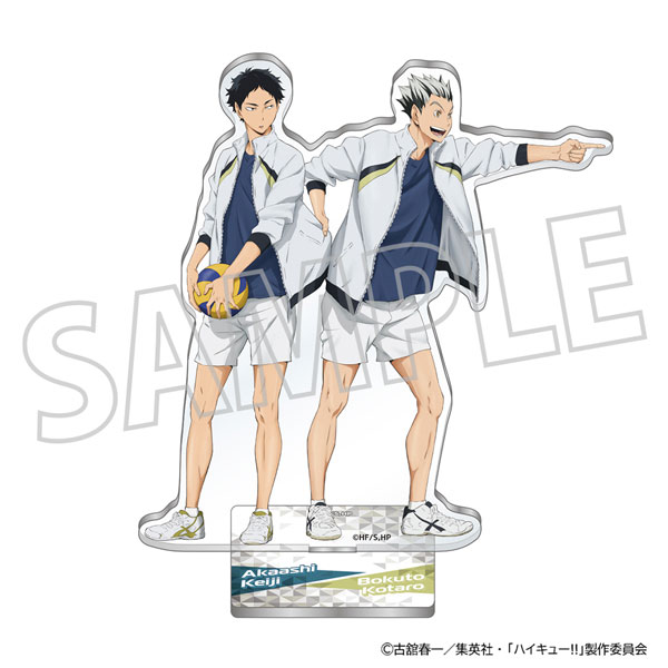 ハイキュー！！ ふちからすたんど(アクリルスタンド) 木兎・赤葦[ムービック]《発売済・在庫品》