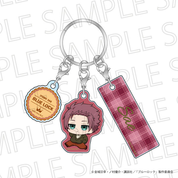 TVアニメ『ブルーロック』 チャーム付きキーホルダー 糸師冴[SR-GYM]《発売済・在庫品》