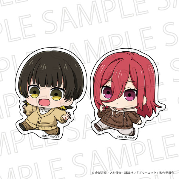 TVアニメ『ブルーロック』 ステッカーセット C：蜂楽廻/千切豹馬[SR-GYM]《発売済・在庫品》