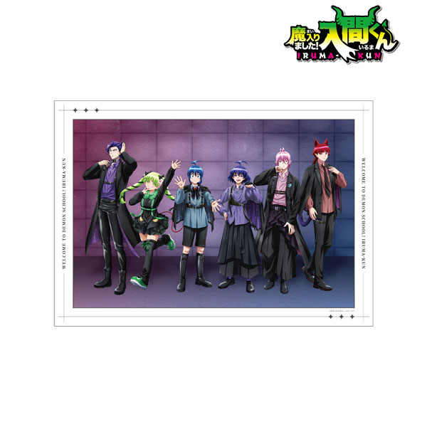 魔入りました！入間くん オペラ Ani-Art A3マット加工 ポスター 魔入りました！入間くん 描き下ろし オペラ ブラックコーデver