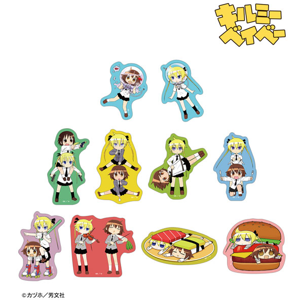 キルミーベイベー トレーディングダイカットステッカー 10個入りBOX[アルマビアンカ]