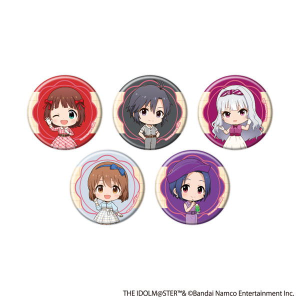 缶バッジ「『アイドルマスター』シリーズ×西武園ゆうえんち レトロフェス」02/アイドルマスター 5個入りBOX[A3]