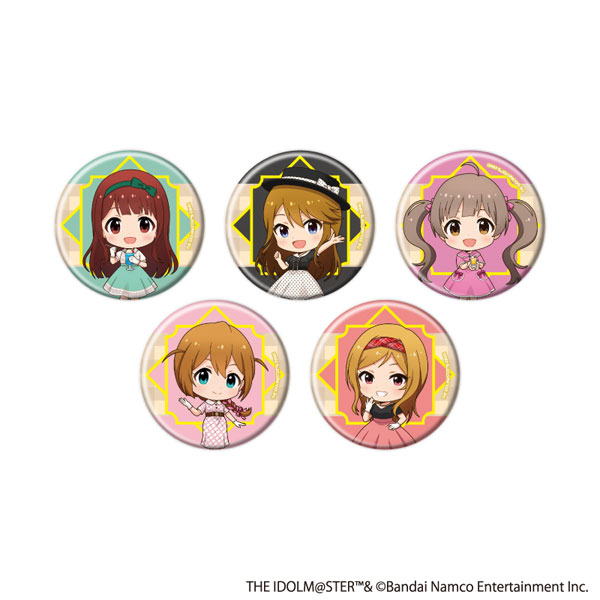 缶バッジ「『アイドルマスター』シリーズ×西武園ゆうえんち レトロフェス」04/アイドルマスター ミリオンライブ！ 5個入りBOX[A3]