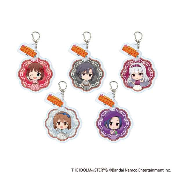 パーツ付きアクリルキーホルダー「『アイドルマスター』シリーズ×西武園ゆうえんち レトロフェス」01/アイドルマスター BOX[A3]