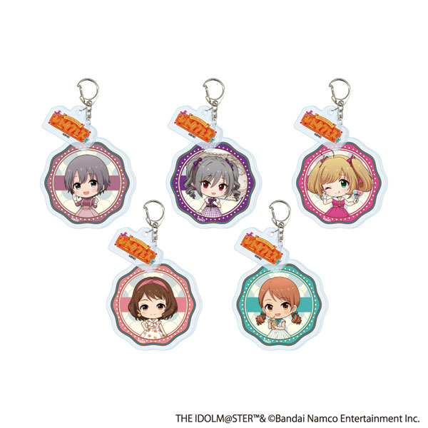 パーツ付きアクリルキーホルダー『アイドルマスター』シリーズ×西武園ゆうえんち レトロフェス シンデレラガールズ BOX[A3]