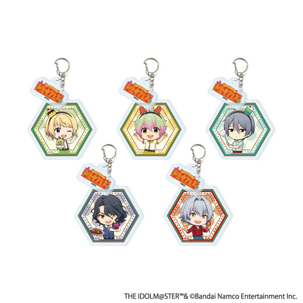 パーツ付きアクリルキーホルダー「『アイドルマスター』シリーズ×西武園ゆうえんち レトロフェス」04/アイドルマスター SideM BOX[A3]