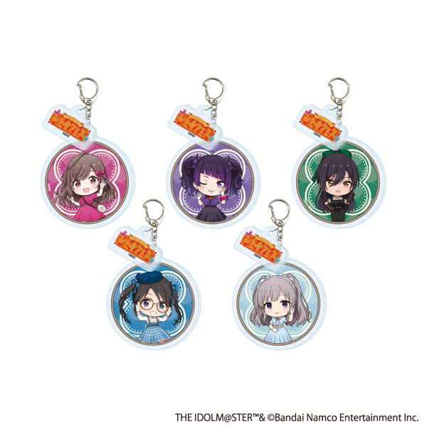 パーツ付きアクリルキーホルダー『アイドルマスター』シリーズ×西武園ゆうえんち レトロフェス シャイニーカラーズ BOX[A3]