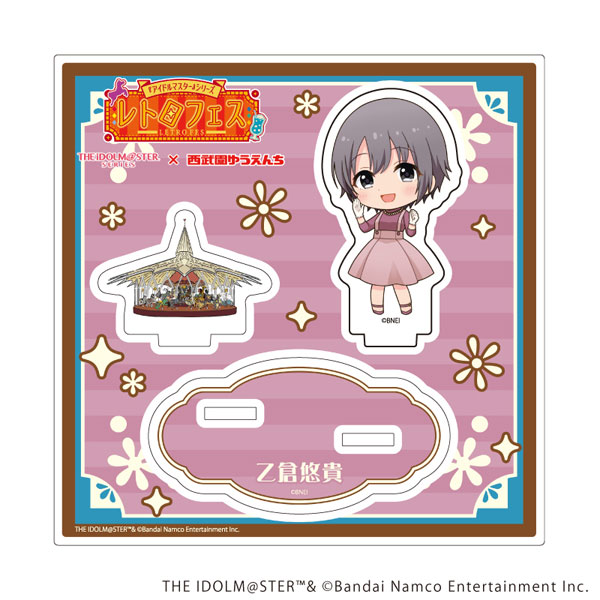 西園寺 アクスタ&【激レア】水間鉄道コラボ券 オマケ付 アクリルスタンドプレート「『アイドルマスター』シリーズ